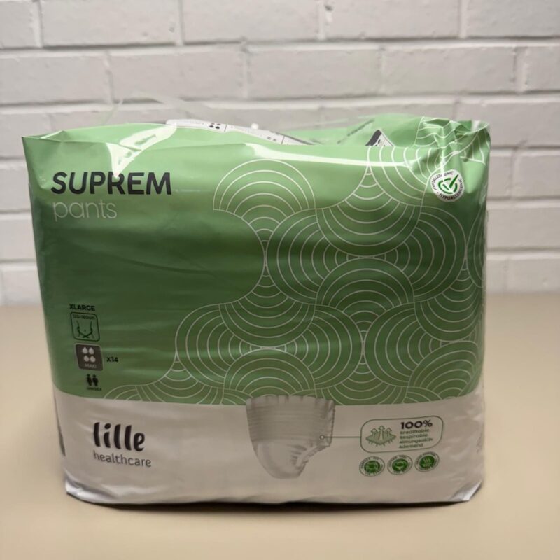 Culottes absorbantes jetables Lille Suprem Pants Maxi XL 14 0421 Culottes absorbantes jetables Lille Suprem Pants Maxi XL 14 0421