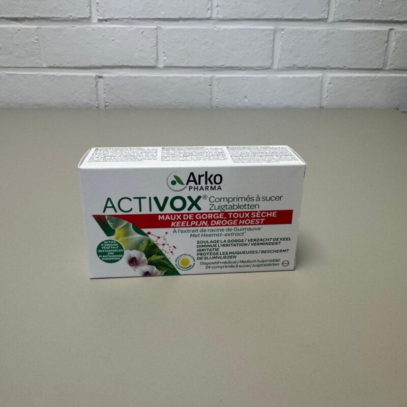 ACTIVOX COMP MAUX DE GORGE COMP A SUCER 24 ACTIVOX COMP MAUX DE GORGE COMP A SUCER 24
