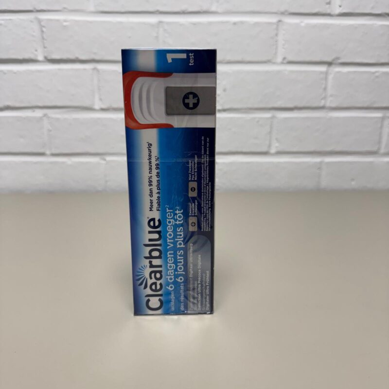 CLEARBLUE TEST GROSSESSE DIGITAL ULTRA PRECOCE 1 CLEARBLUE TEST GROSSESSE DIGITAL ULTRA PRECOCE 1