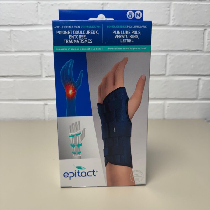 EPITACT ATTELLE POIGNET MAIN IMMOBILIS. DROIT M Photo présentant : EPITACT ATTELLE POIGNET MAIN IMMOBILIS. DROIT M
