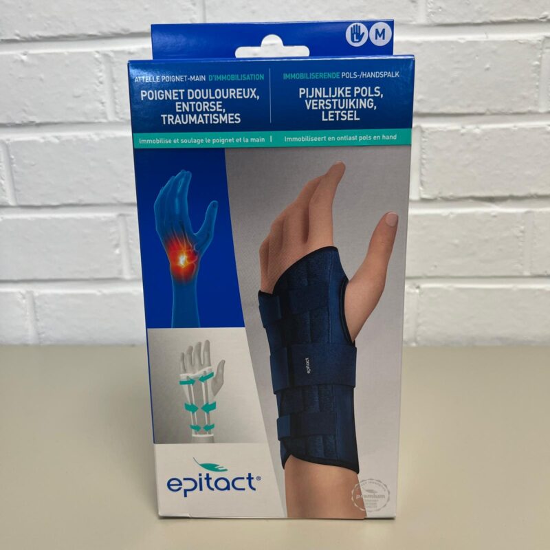 EPITACT ATTELLE POIGNET MAIN IMMOBILIS. GAUCHE M Photo présentant : EPITACT ATTELLE POIGNET MAIN IMMOBILIS. GAUCHE M