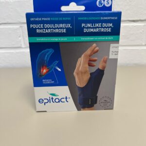 Photo présentant : EPITACT CARP'ACTIV ATTELLE POIGNET GAUCHE S