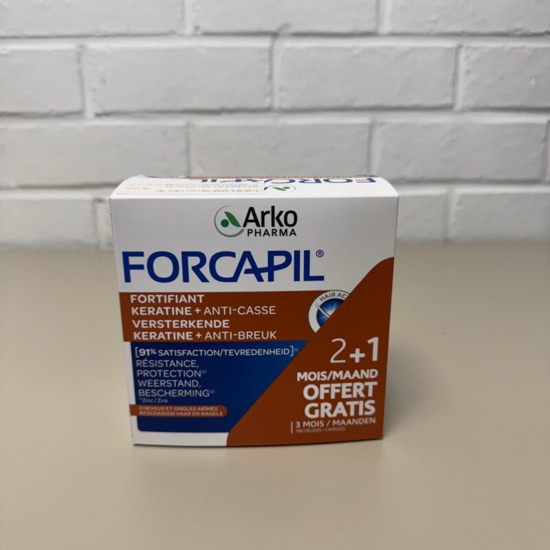 FORCAPIL KERATINE+ LOT CAPS 180 FORCAPIL KERATINE+ LOT CAPS 180