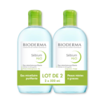 Bioderma Sebium h2o eau micellaire lot 2