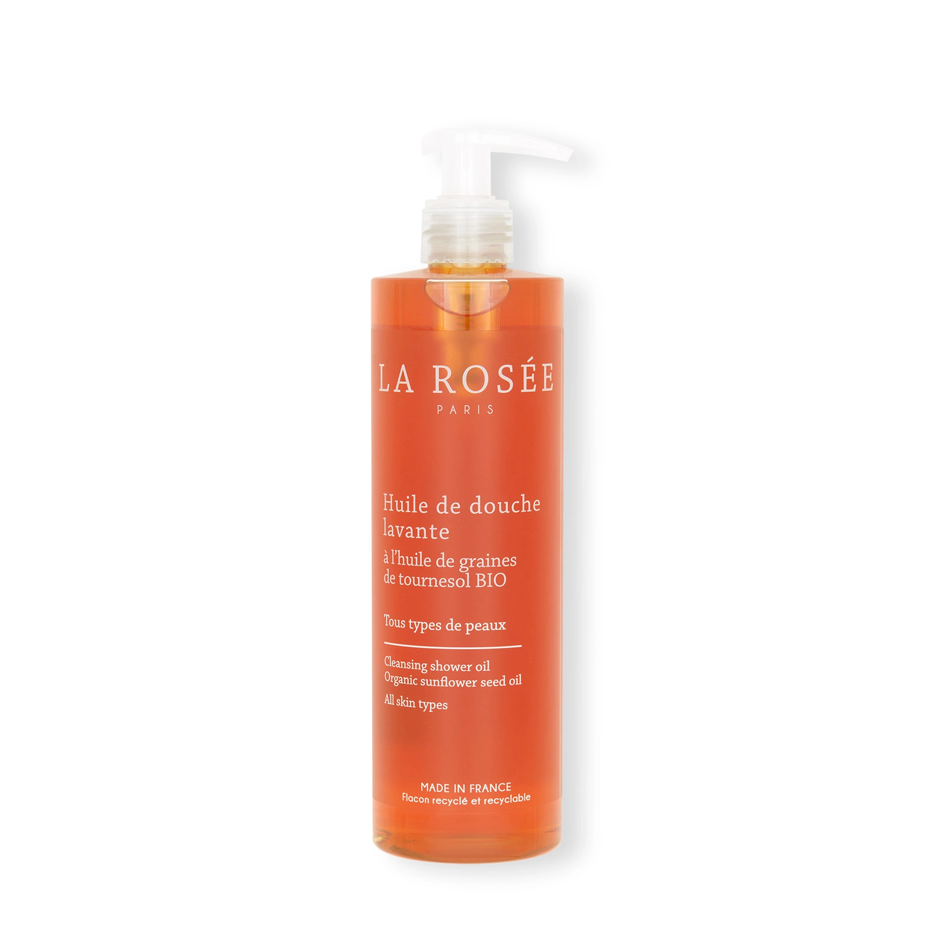 LA ROSEE HUILE DOUCHE FL POMPE 400ML