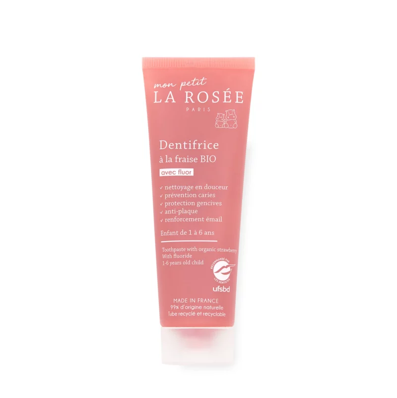 3770000717631 Dentifrice enfant à la fraise bio La Rosée Mon Petit 50 ml